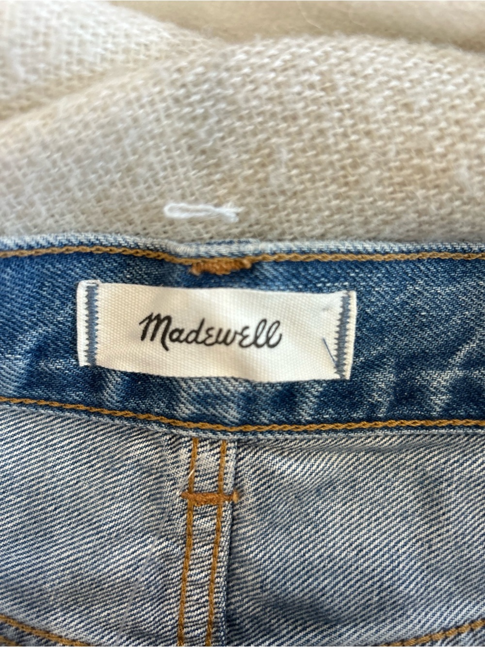MADEWELL - The Ballon Medium Wash Jeans Size 26 - Picture 9 of 15